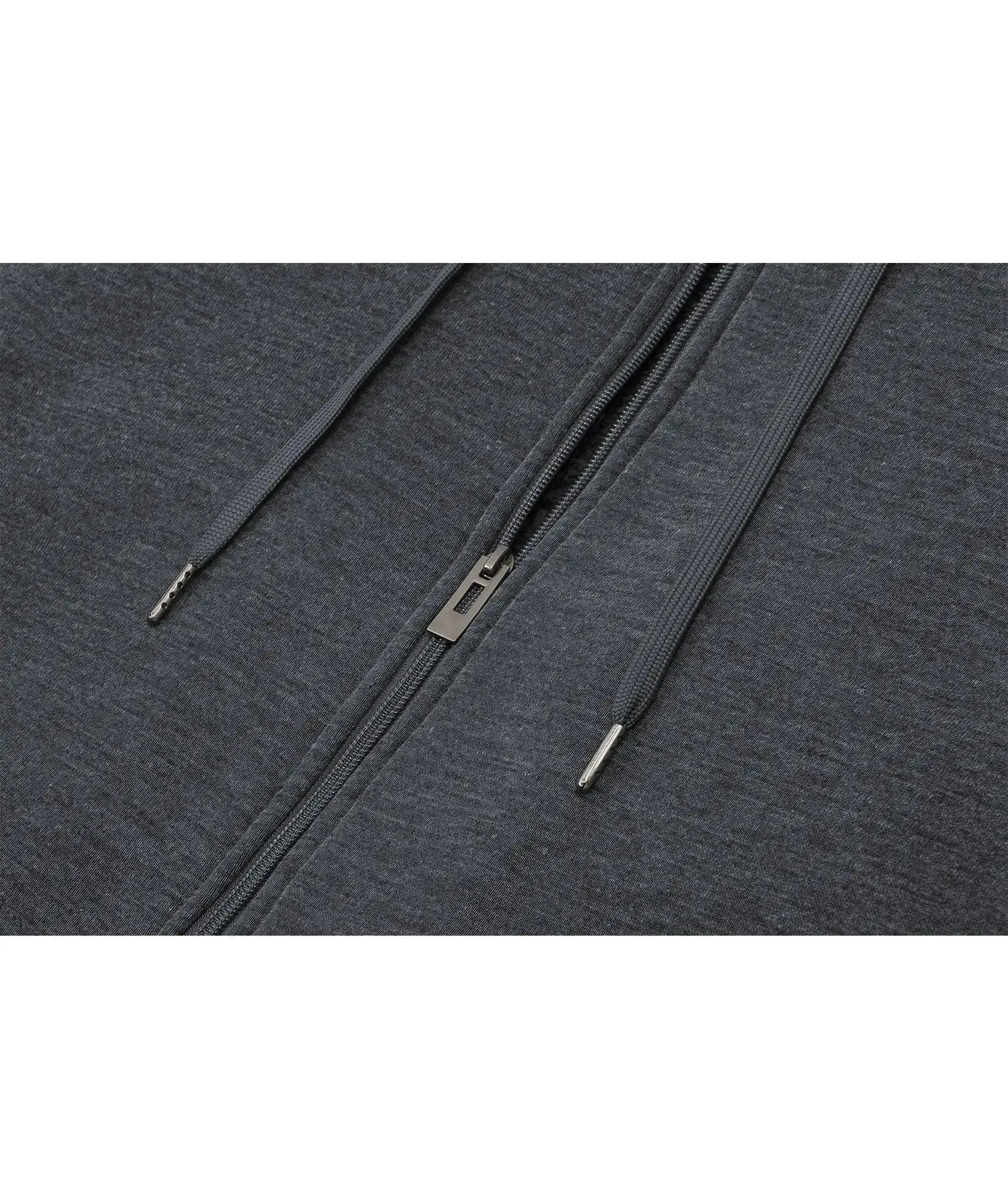 Men's Zipper Outwear Fleece Hoodie-ZPK007192