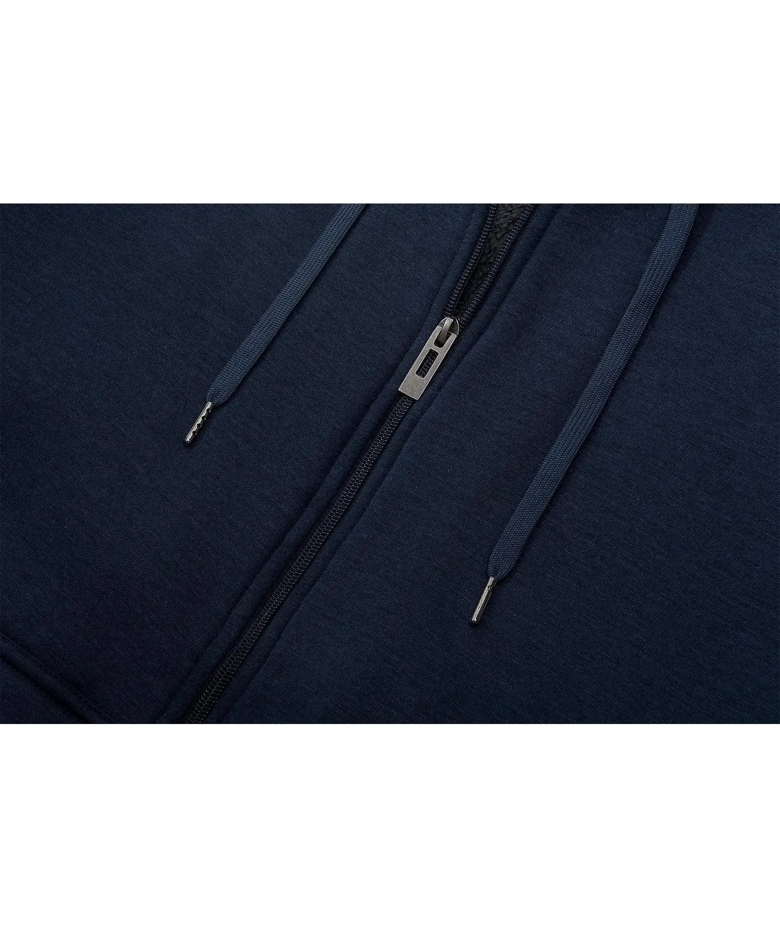 Men's Zipper Outwear Fleece Hoodie-ZPK007192