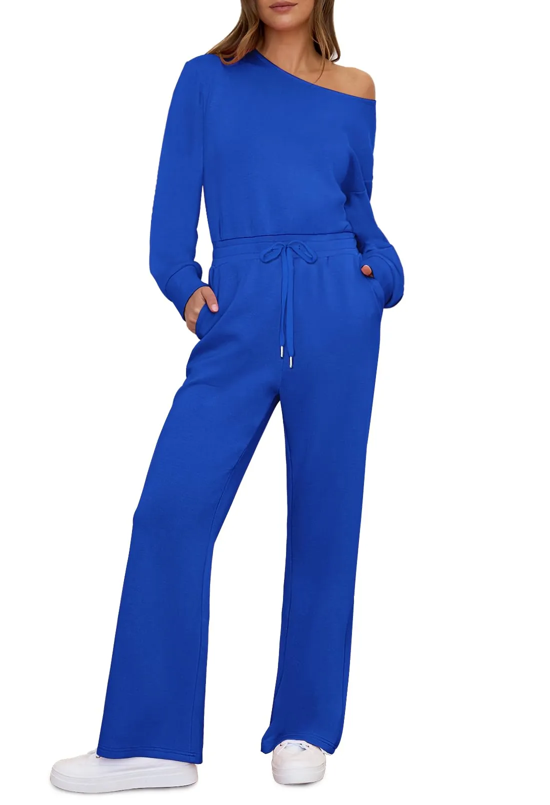 MEROKEETY Dressy Casual Off Shoulder Rompers Jumpsuits