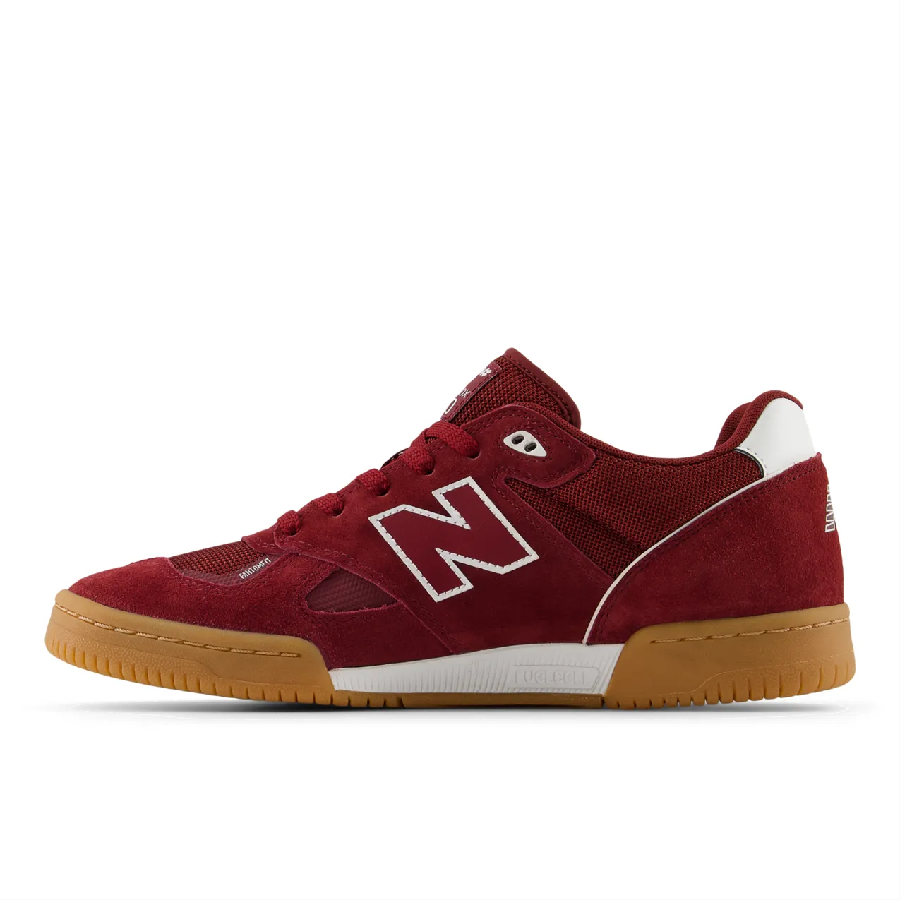 New Balance Numeric Men's Tom Knox 600 Burgundy White Shoes