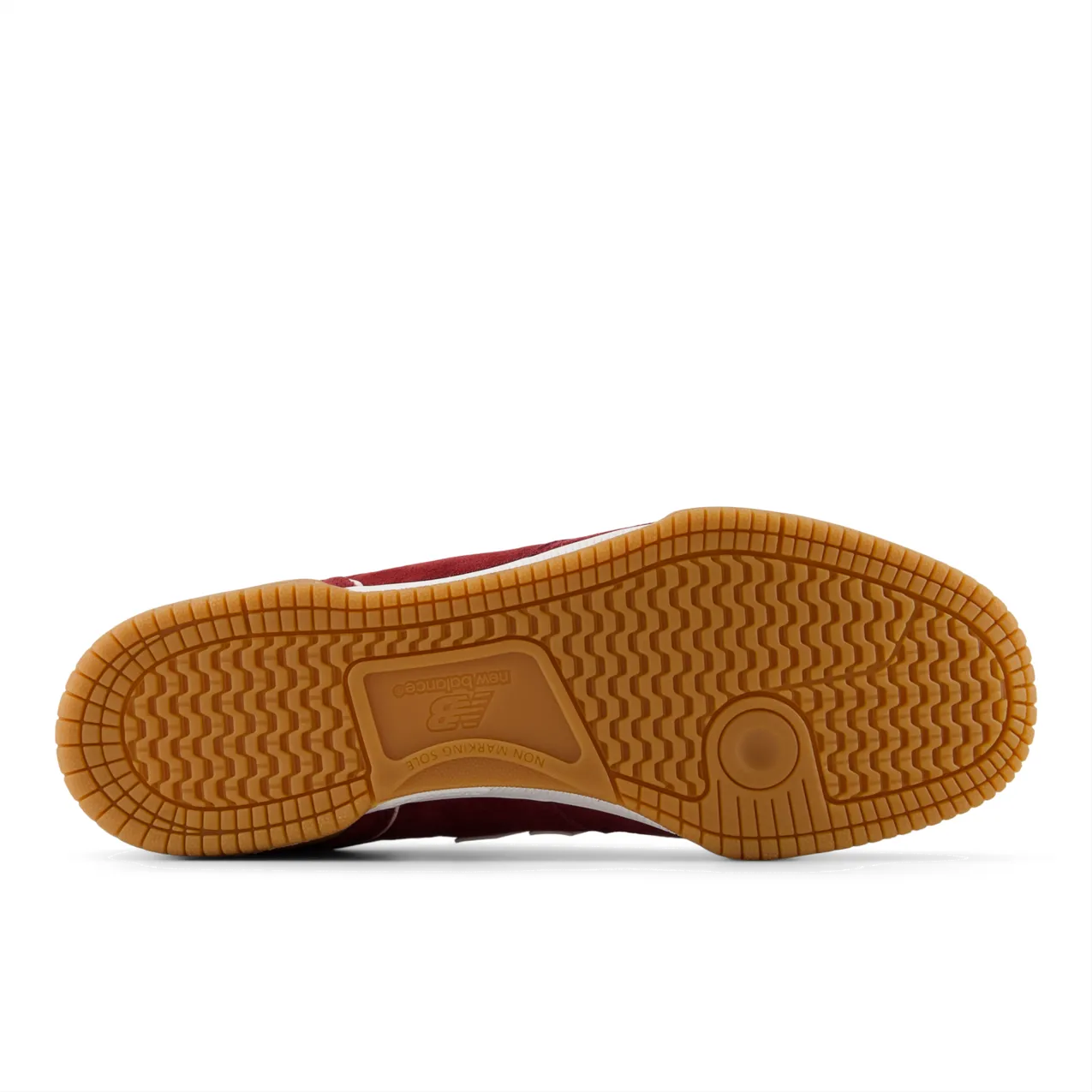 New Balance Numeric Men's Tom Knox 600 Burgundy White Shoes