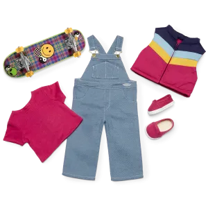 Nicki’s™ Skateboarding Outfit for 18-inch Dolls (Historical Characters)