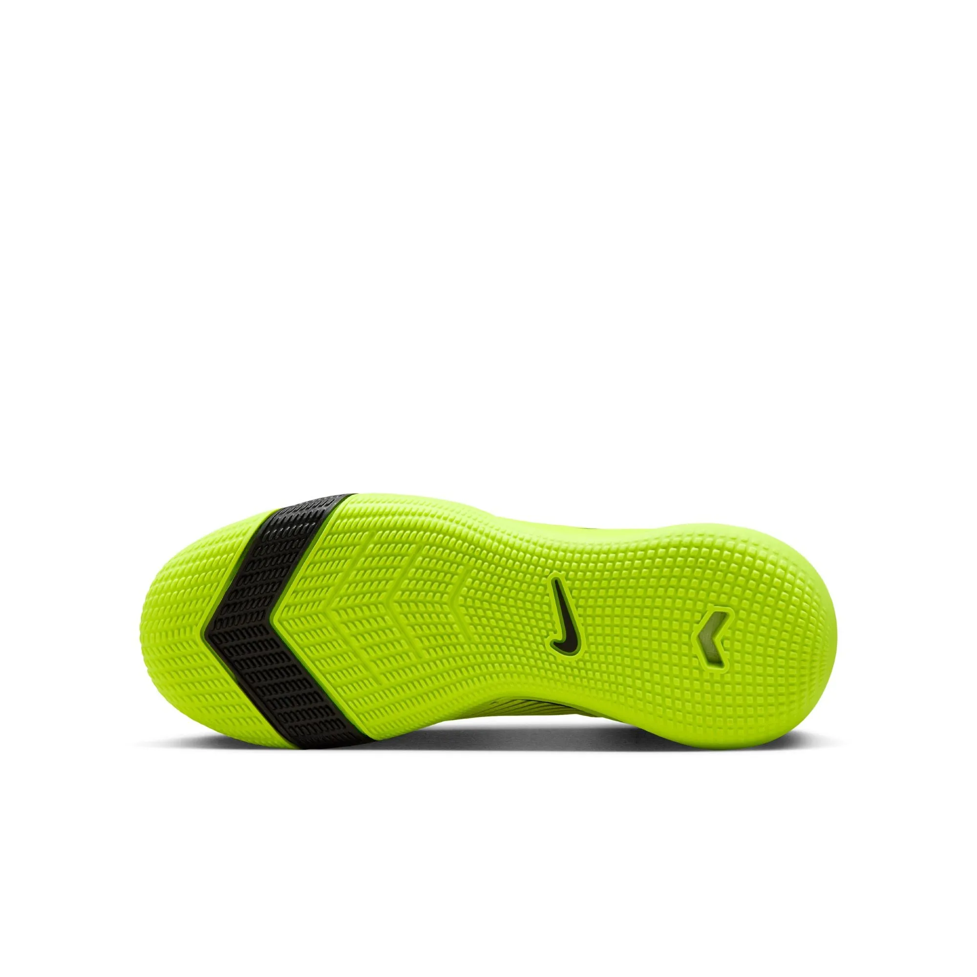 Nike Junior Zoom Mercurial Vapor 10 Academy IC Soccer Cleats - Volt/Black