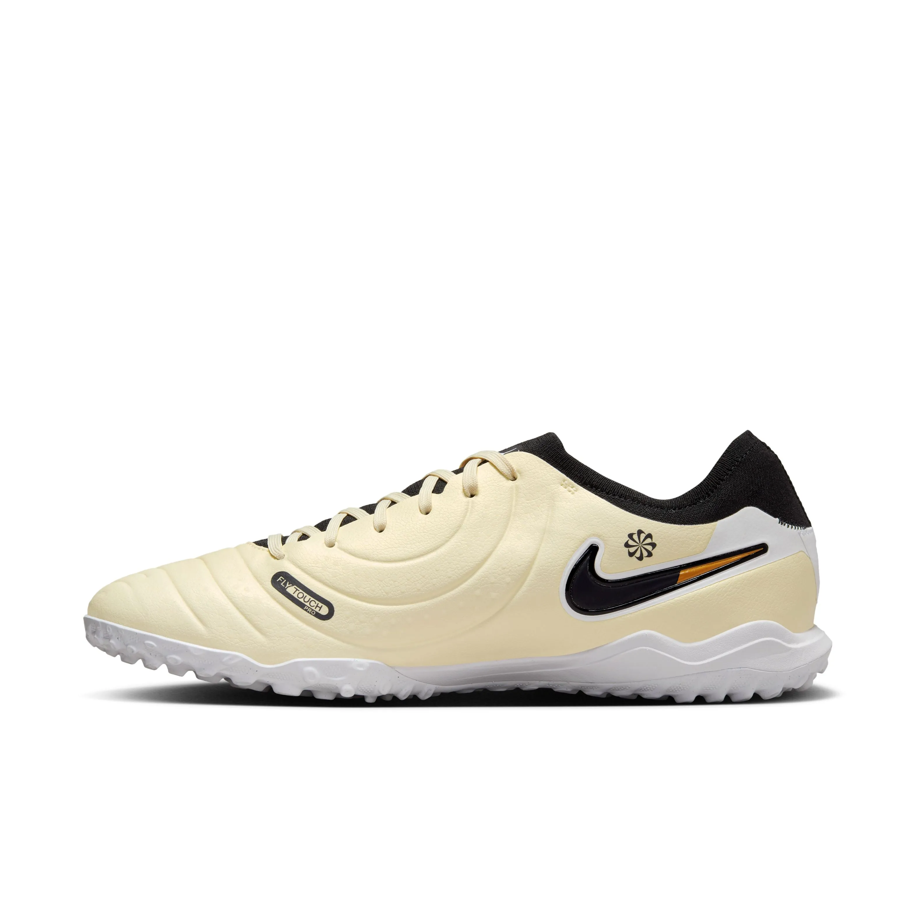 Nike Legend 10 Pro TF- Lemonade/Black-MTLC Gold Coin