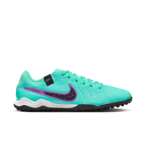 Nike Tiempo Legend 10 Pro TF Turf Soccer Cleat - Hyper Turquoise/Black/Fuchsia Dream