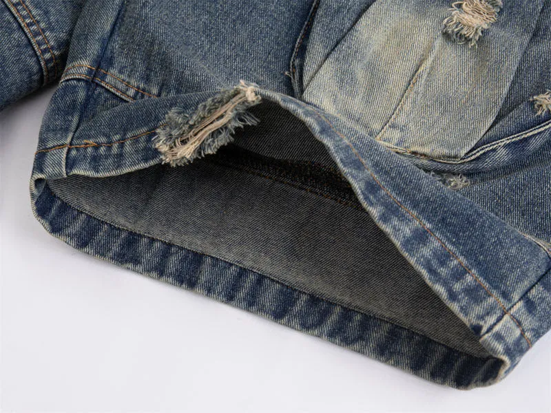 Old Money Denim Dargo Shorts - AXIS027