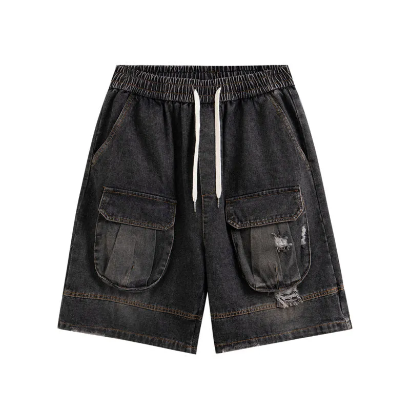 Old Money Denim Dargo Shorts - AXIS027