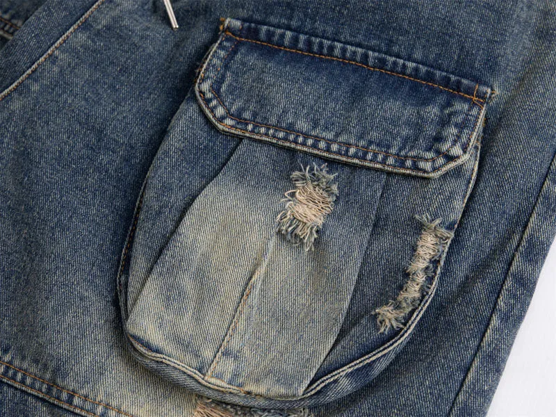Old Money Denim Dargo Shorts - AXIS027