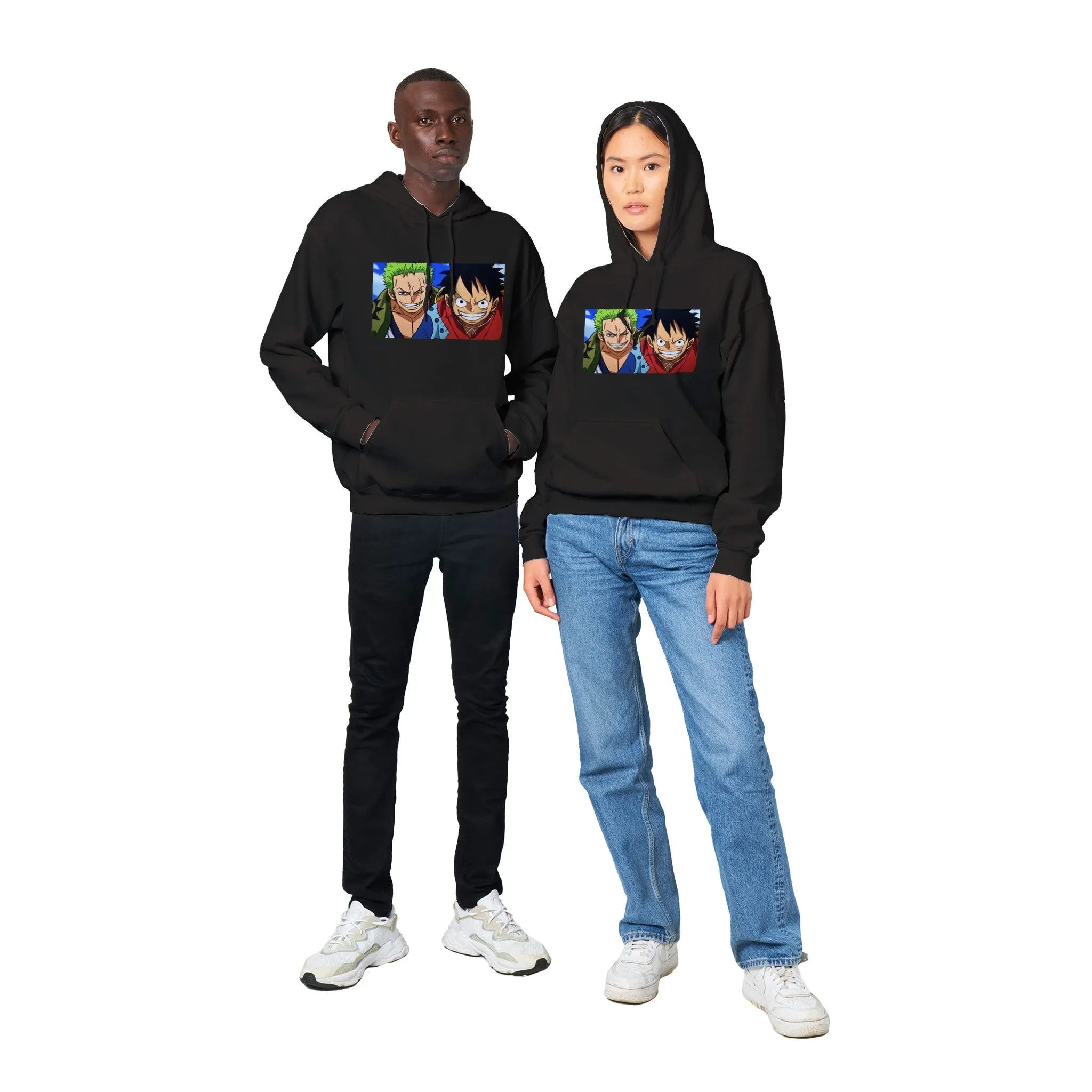 One Piece | Zoro & Luffy | Anime Hoodie (Unisex)