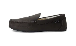 POLO RALPH LAUREN Mens Declan Bear Moccasin Slipper  Color Gray Size 11