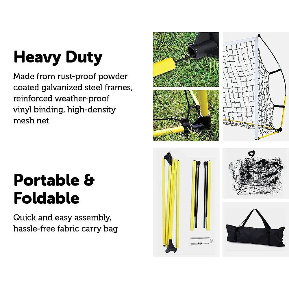 Portable 8' x 5' Soccer Football Goal with Net Set