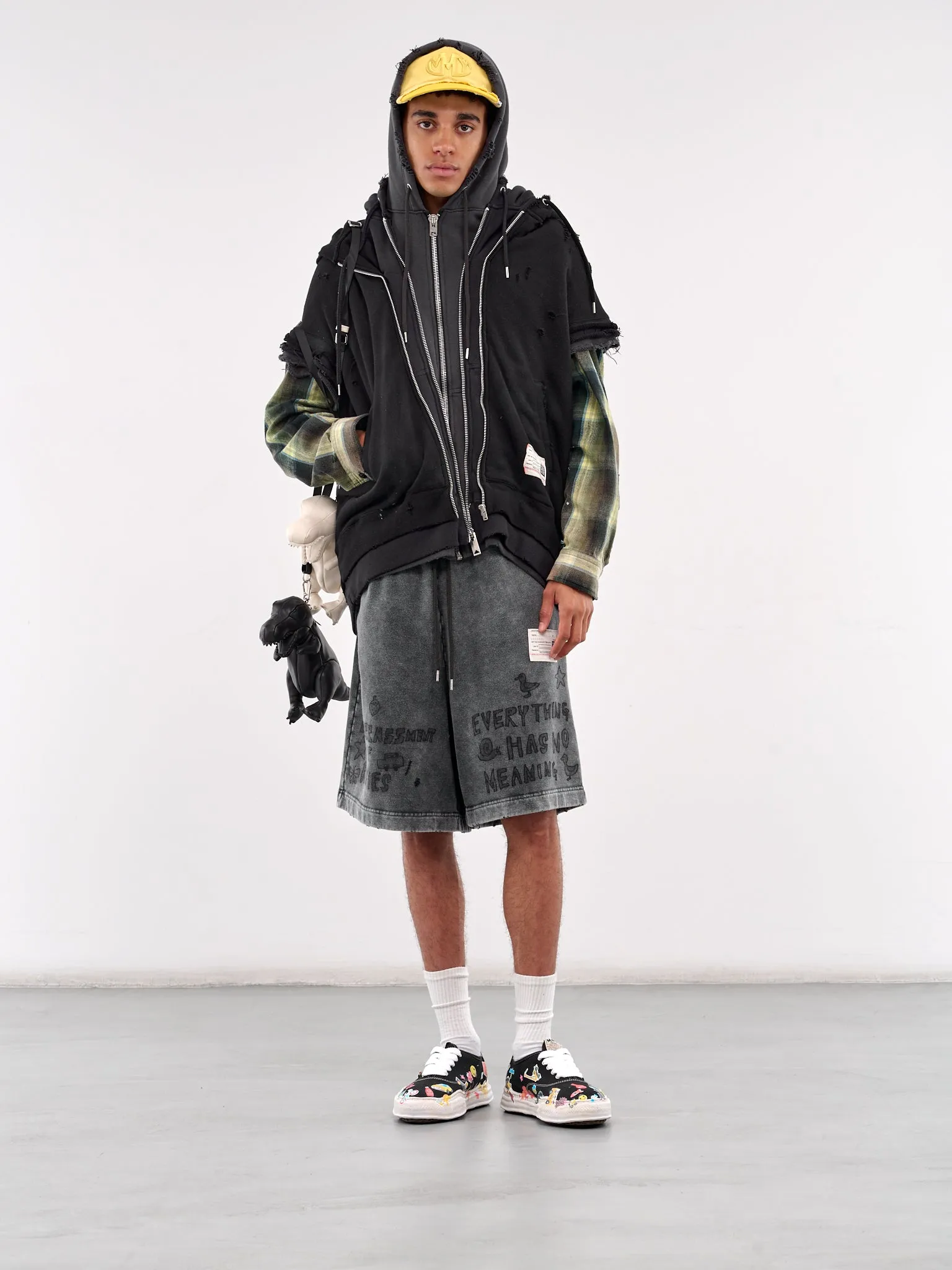 Printed Stickers OG Baker Sneakers (A14FW745-BLACK)