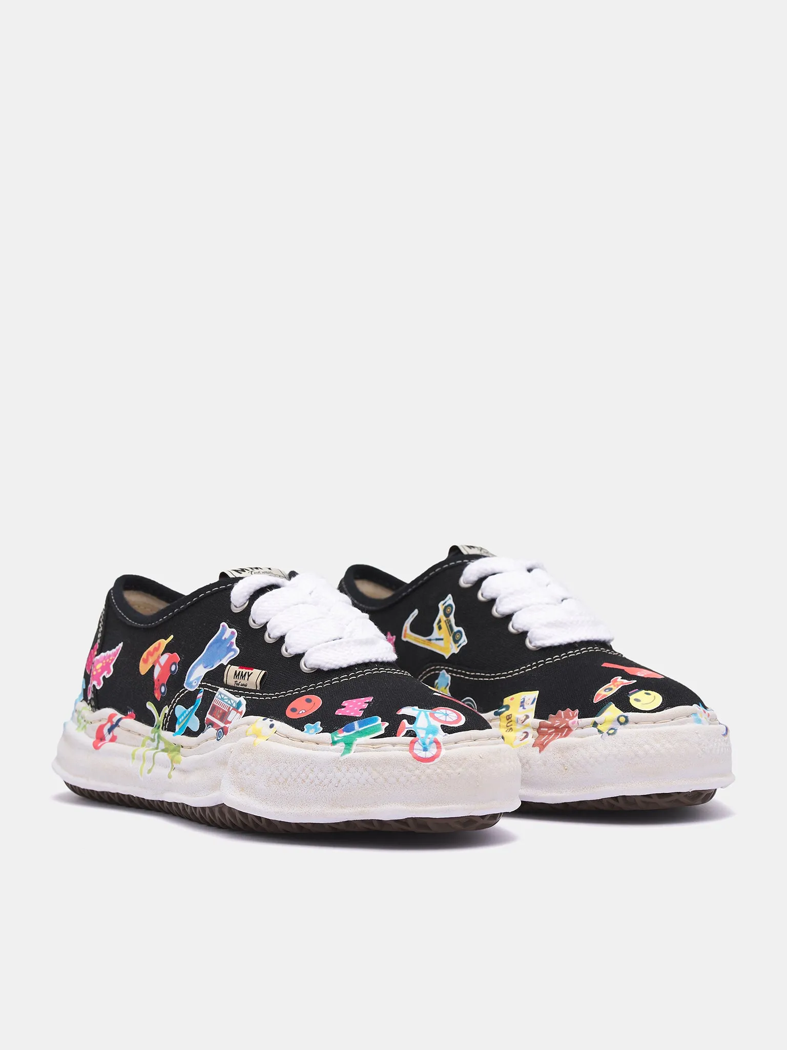 Printed Stickers OG Baker Sneakers (A14FW745-BLACK)