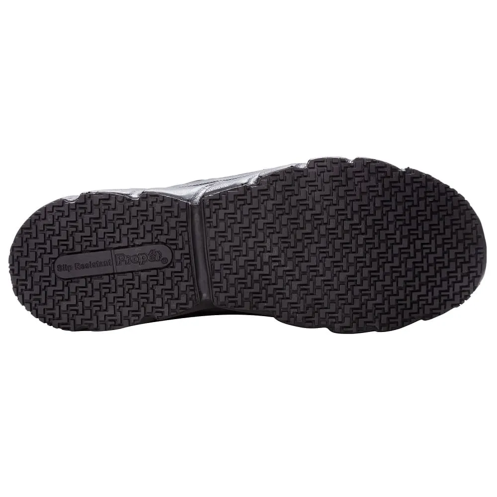 Propet Men's Seeley II Work Shoes Black/Grey