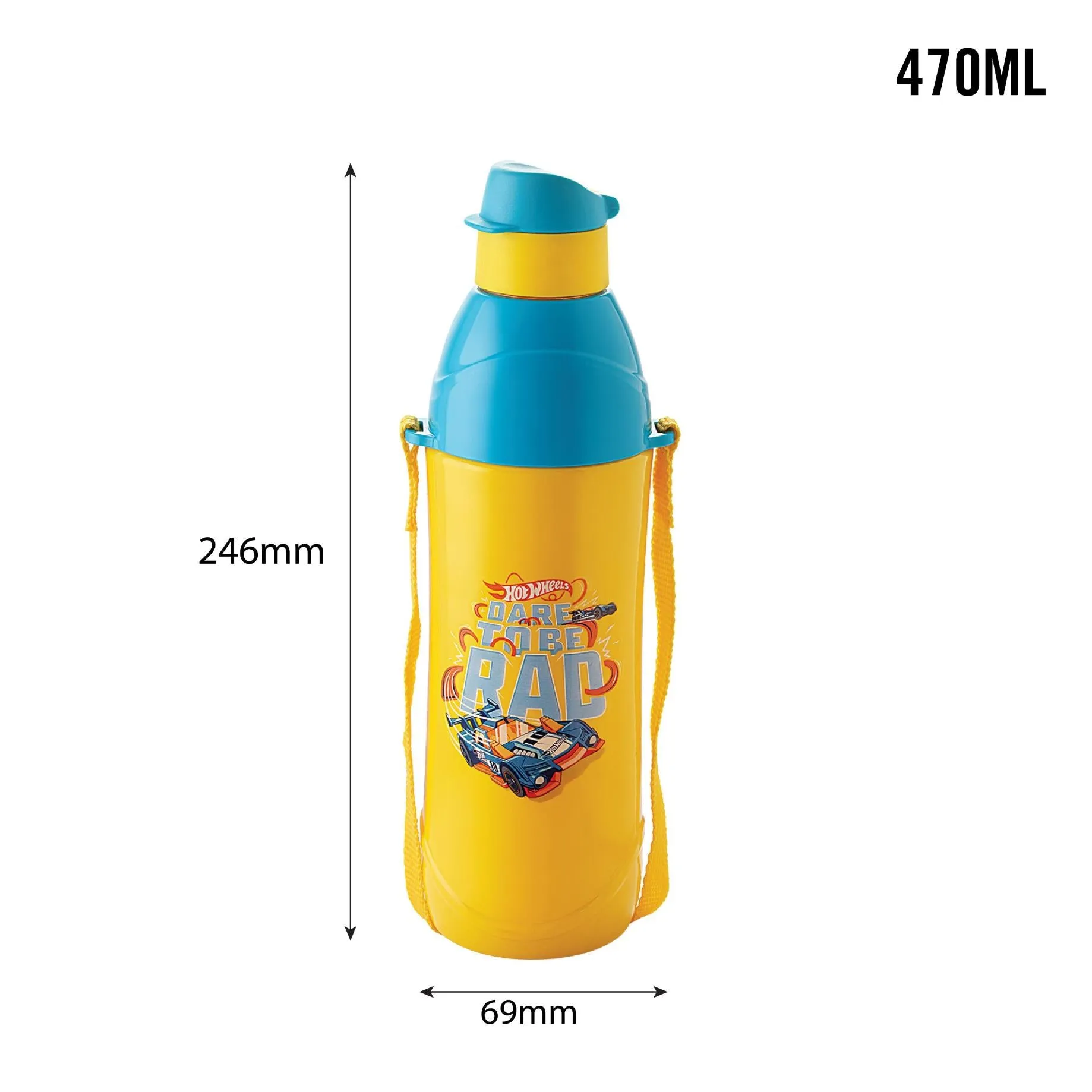 Puro Junior 600 Cold Insulated Kids Water Bottle, 470ml