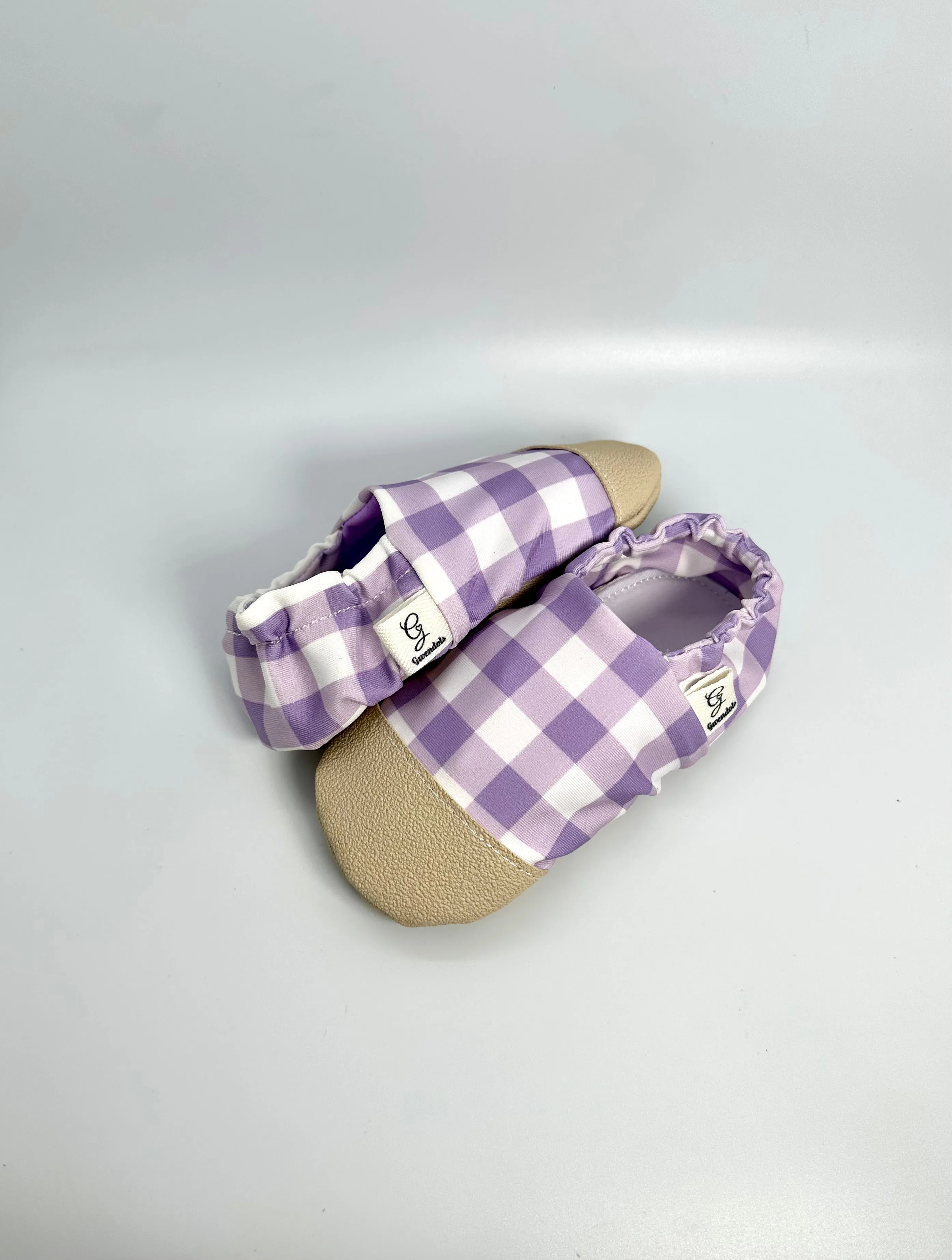 Purple Gingham UV 50 H2O Mocc