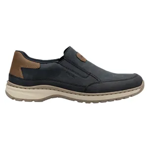 Rieker Men's Slip On Casual Shoes - 03365-14 - Navy