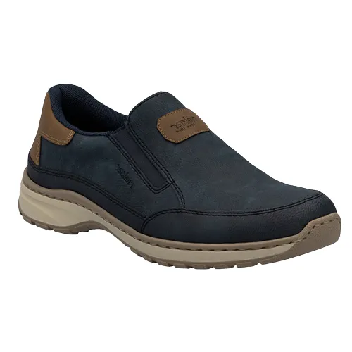Rieker Men's Slip On Casual Shoes - 03365-14 - Navy