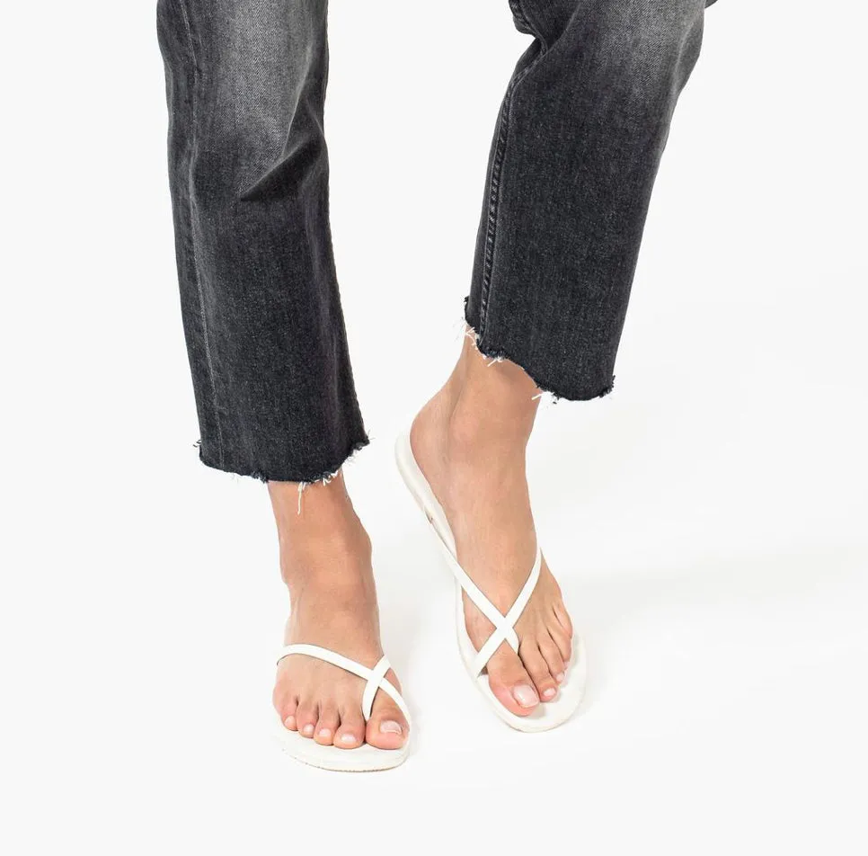 Riley Sandal | Cream