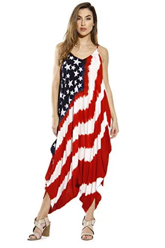 Riviera Sun Jumpsuit / Jumpsuits for Women 21734-RWB-M