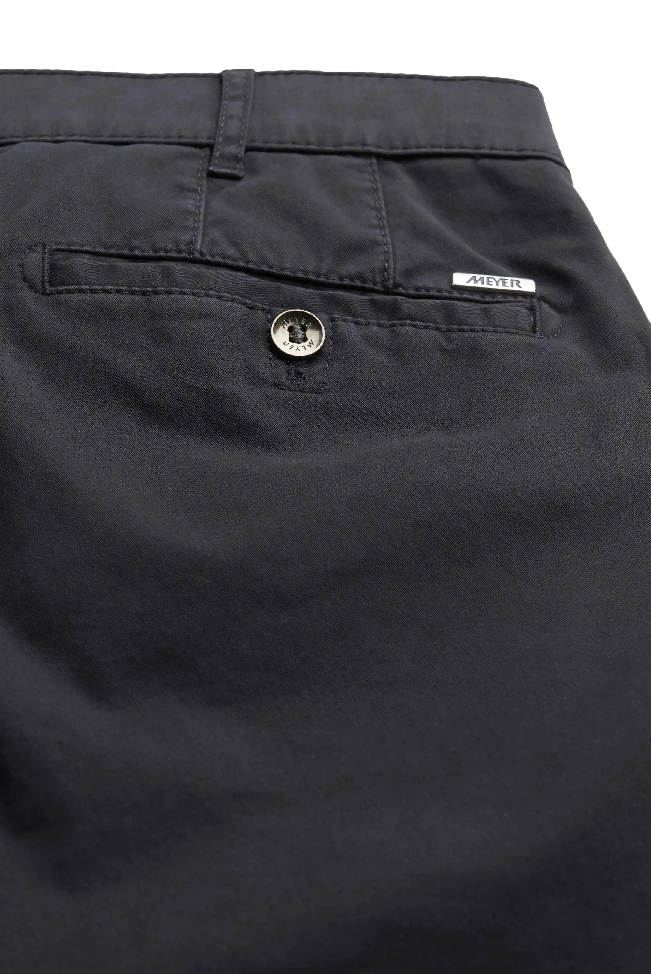 Roma Super Soft Lightweight Cotton Chinos - Navy