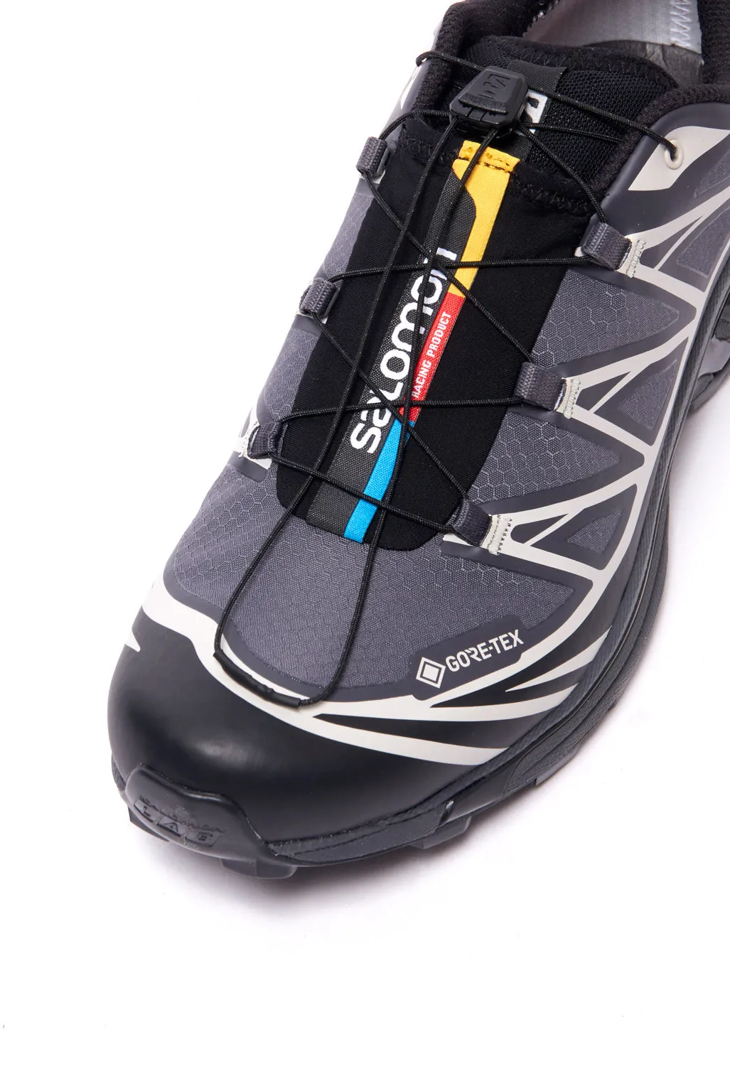 Salomon XT-6 GORE-TEX Trainers - Black/Ebony/Lunar Rock