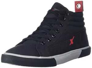Sparx Men's Black Red Sneaker