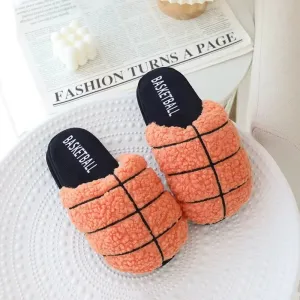 Sport Slippers Basketball, Soccer & Baseball | Indoor Soft House Shoes
