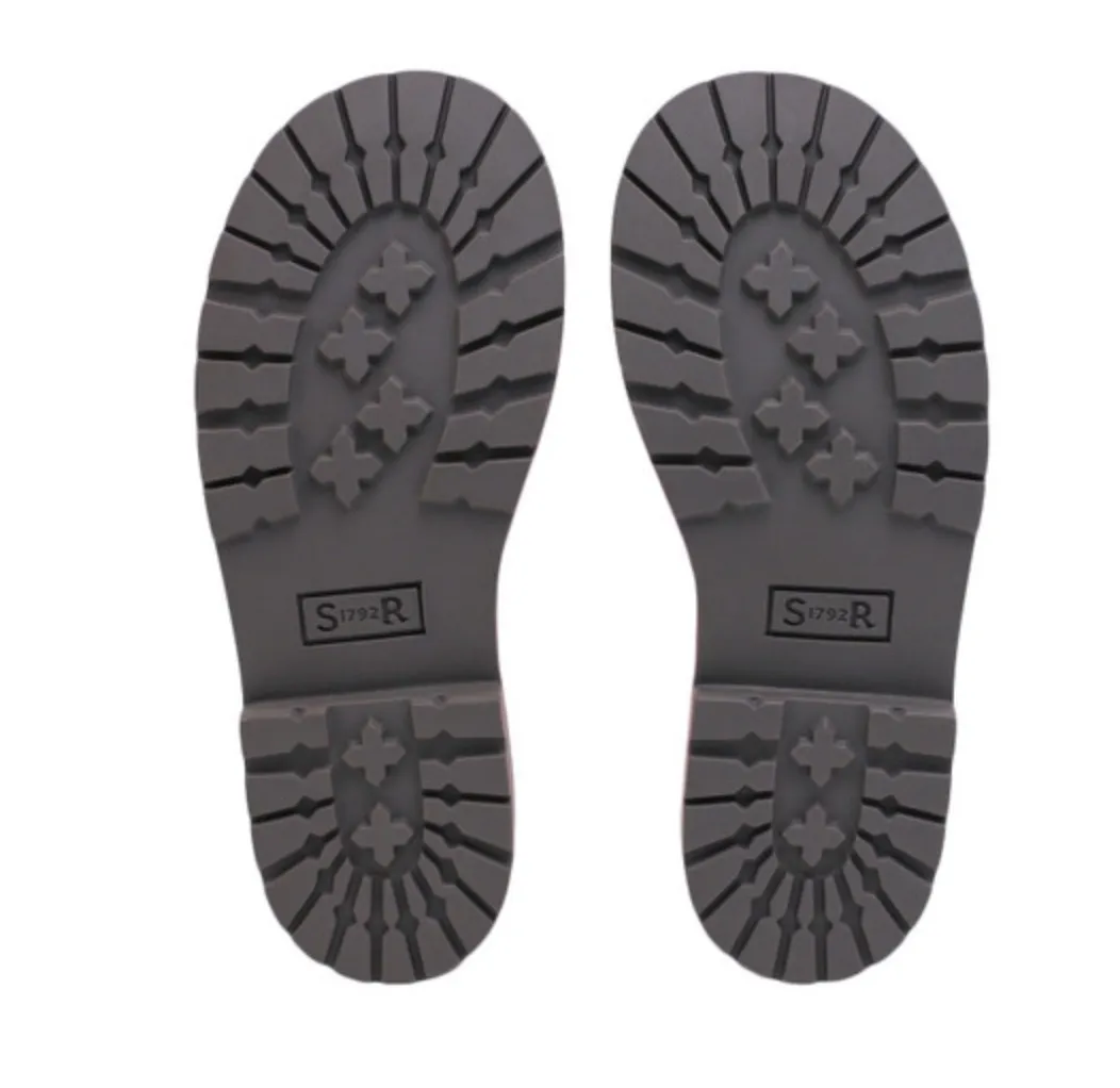 Start-Rite Lucky Navy leather boys riptape pre-school shoes