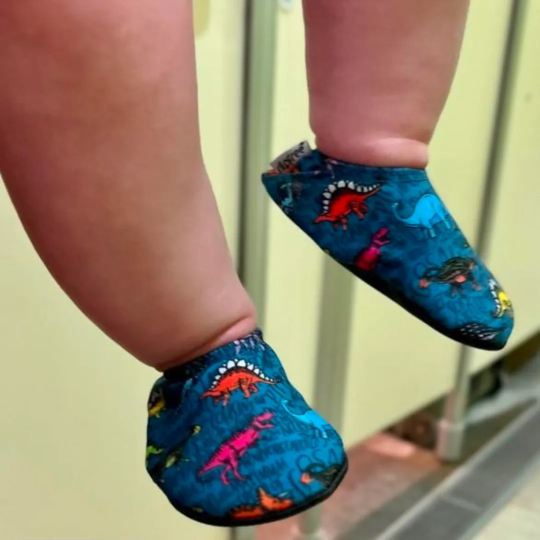 Texas Dinosaur Kids Slipfree Shoes