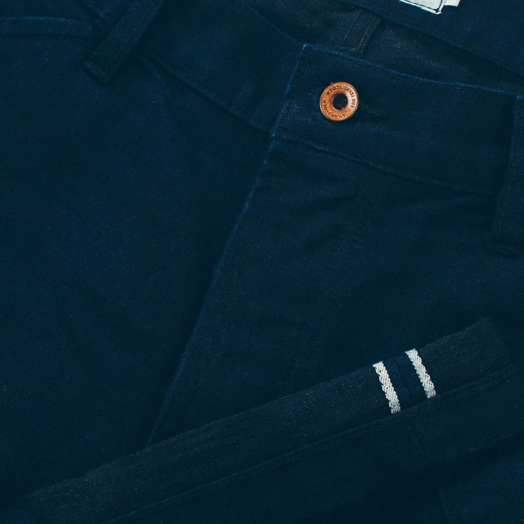 The Camp Pant in Indigo Selvage Twill