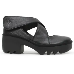 TOGO533FLY Mousse Leather Women's Heels Shoes