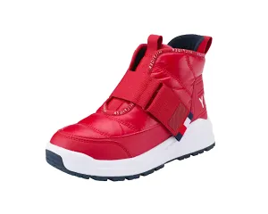Tommy Hilfiger Olly Red Hook and Loop Rounded Toe Cozy Fashion Sneakers