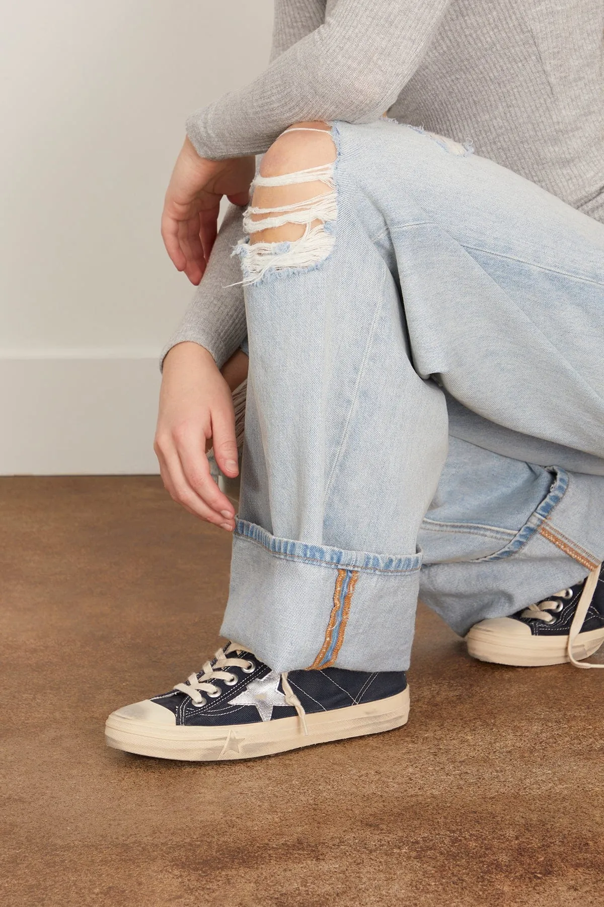 V-Star 2 Sneaker in Navy/Silver