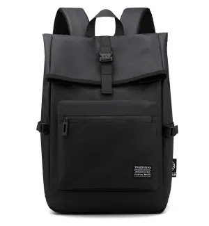 Versatile Unisex Rolltop Backpack For Students