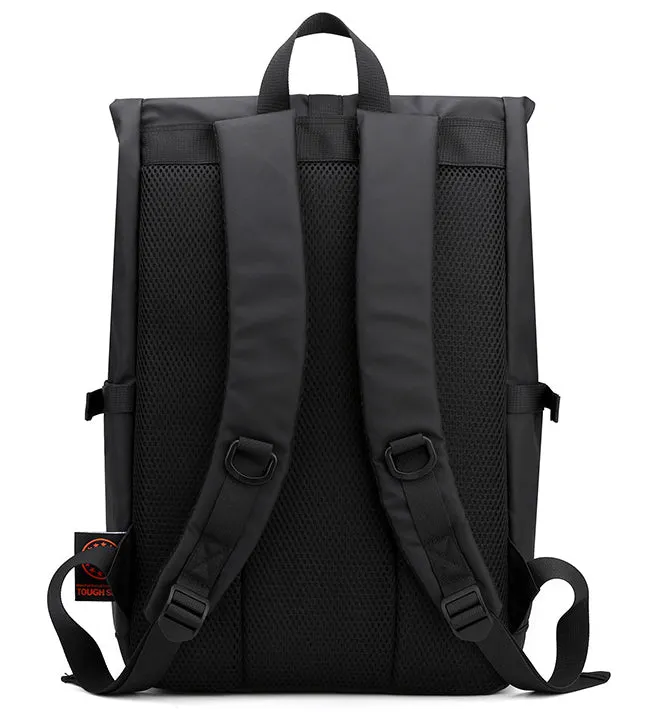 Versatile Unisex Rolltop Backpack For Students