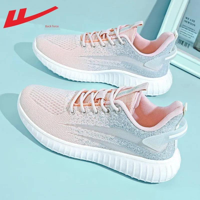 Warrior Mesh Breathable Casual and Lightweight Shock-Absorbing Running Shoes